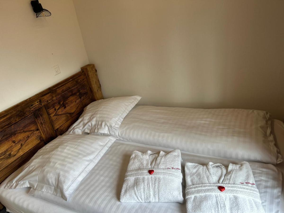 Les Chambres Et Roulottes Des Noisetiers Leysin Exterior foto