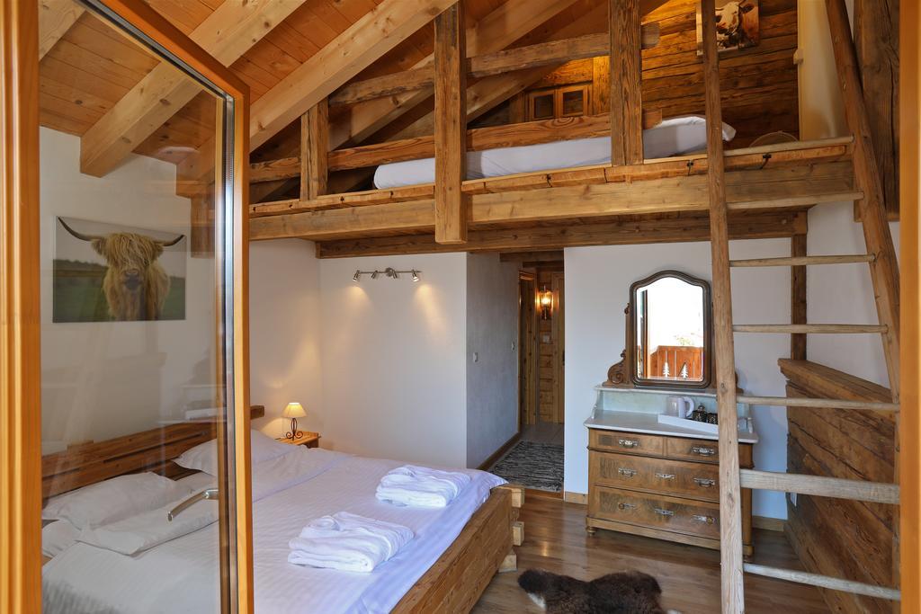 Les Chambres Et Roulottes Des Noisetiers Leysin Exterior foto